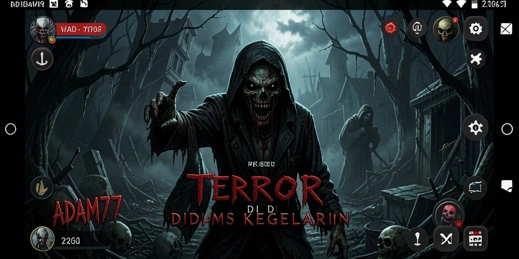 Gameplay menegangkan dalam suasana horror yang mencekam.