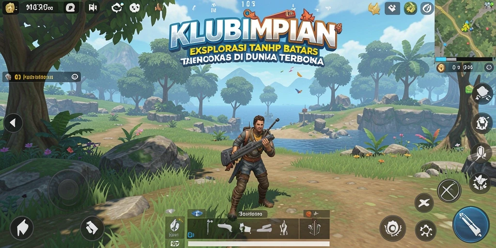 Gameplay seru dalam dunia terbuka yang luas.