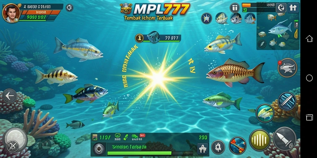 Tampilan gameplay seru dari Tembak Ikan di MPL777.
