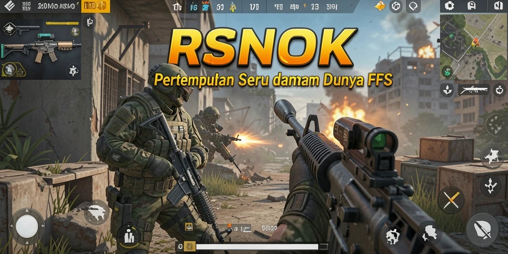 Tampilan gameplay RSNOK yang intens di medan pertempuran.