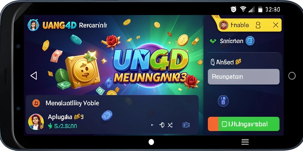 Tampilan aplikasi UANG4D yang intuitif dan mudah digunakan.